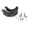 Abex Brake Shoe Kit - Two Lined Brake Shoes With Hardware, New, Ex, 23000 Gawr 4702QPEX - alternate 4